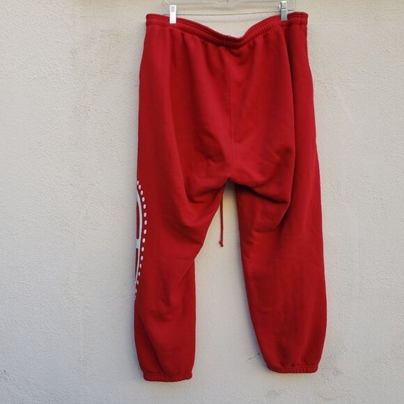 MADHAPPY Vintage Goods Heritage Red Sweatpants - Picture 5 of 11